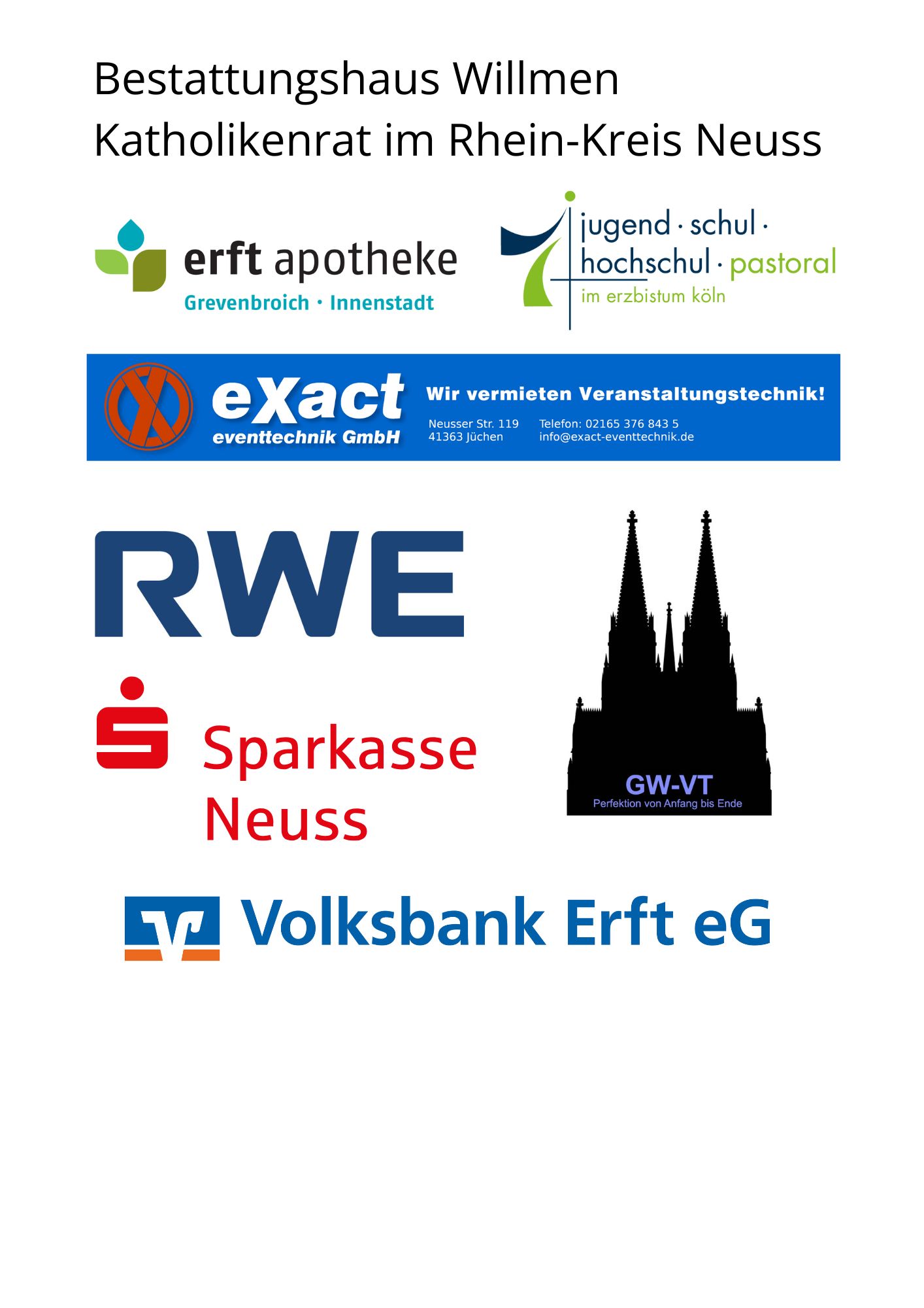 Die Sponsoren