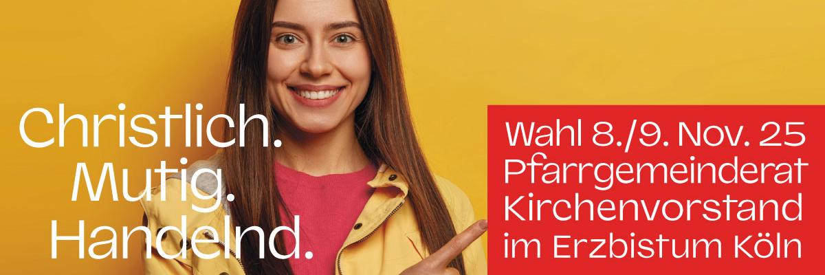 Banner zur PGR-Wahl