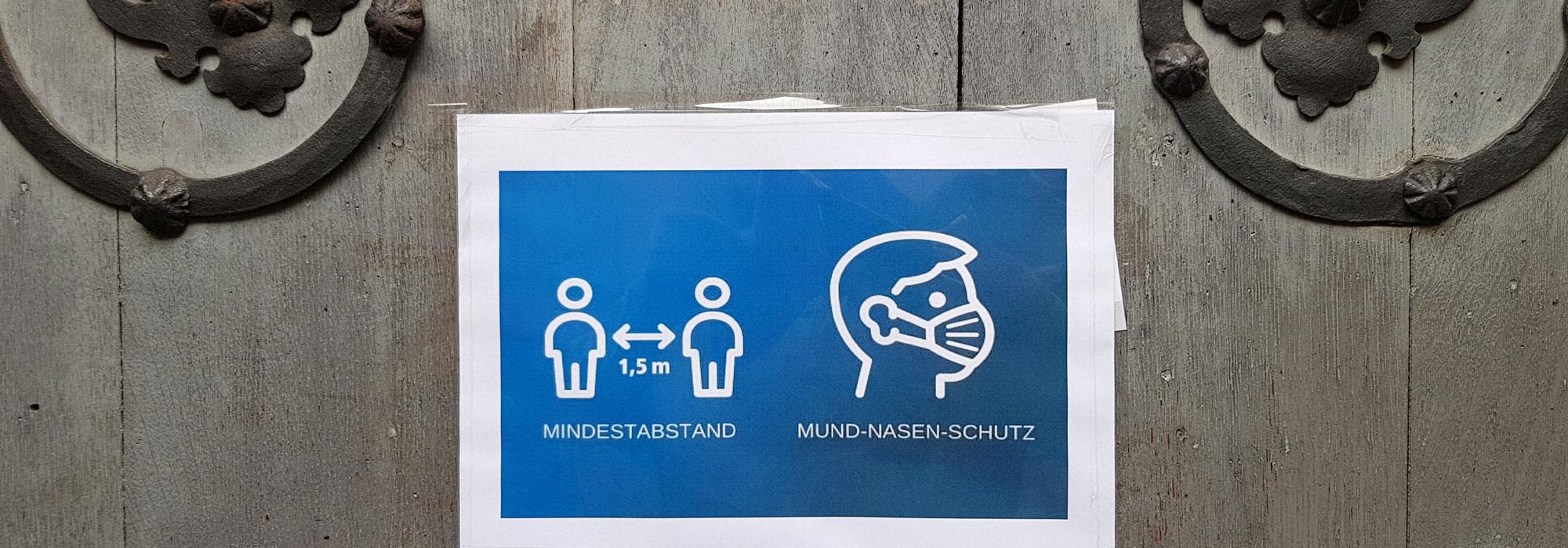 Coronaregelungen für unsere Gottesdienste