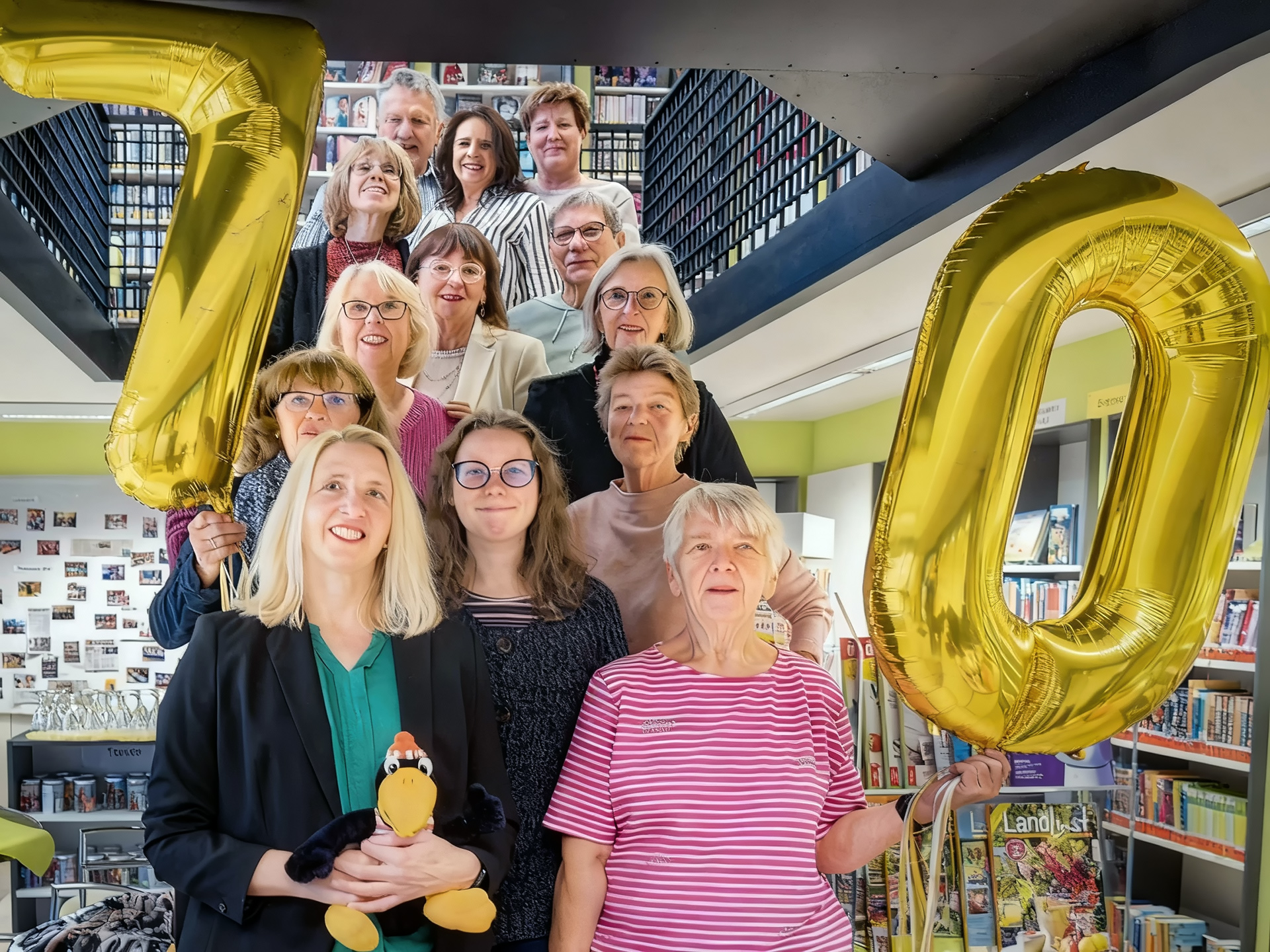 70 Jahre Bücherei St. Joseph - Team 2025