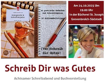 2025 Lesung Rentmeister - Schreib Dir was Gutes