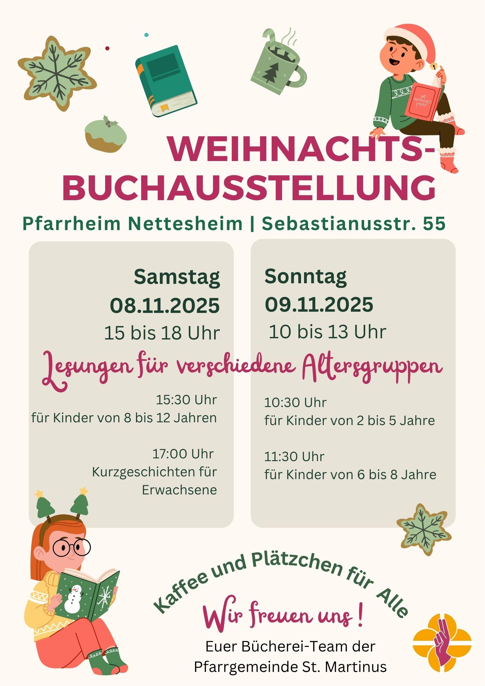 Weihnachtsbuch-Ausstellung Nettesheim 2025