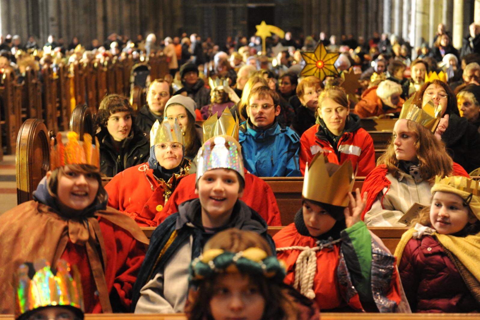 Aussendung der Sternsinger am 3.01.2011