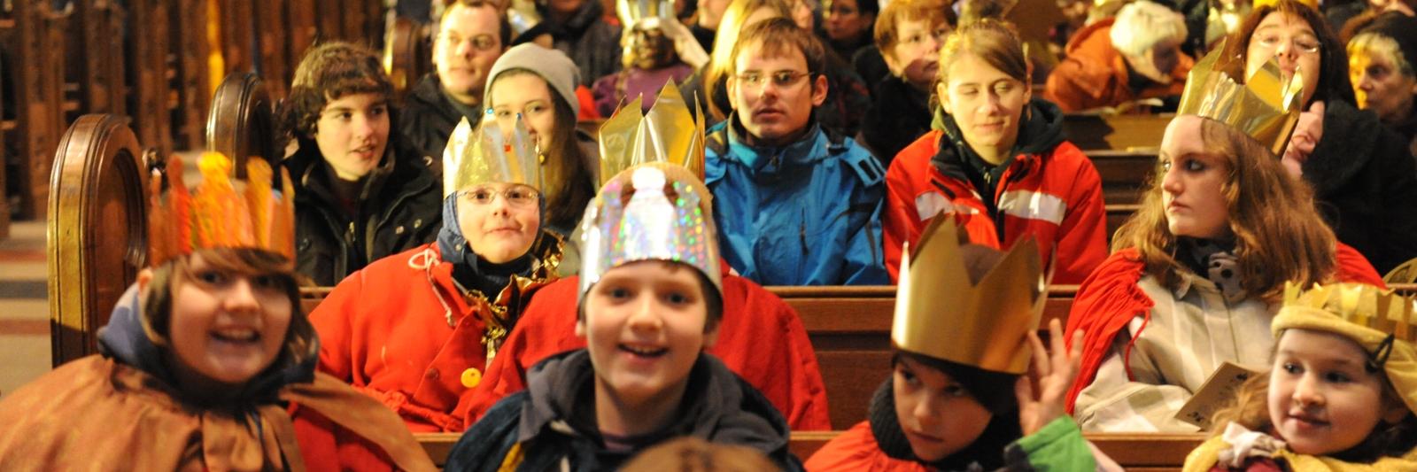 Aussendung der Sternsinger am 3.01.2011