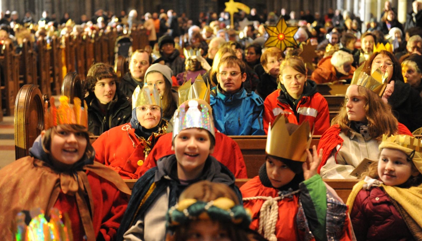 Aussendung der Sternsinger am 3.01.2011