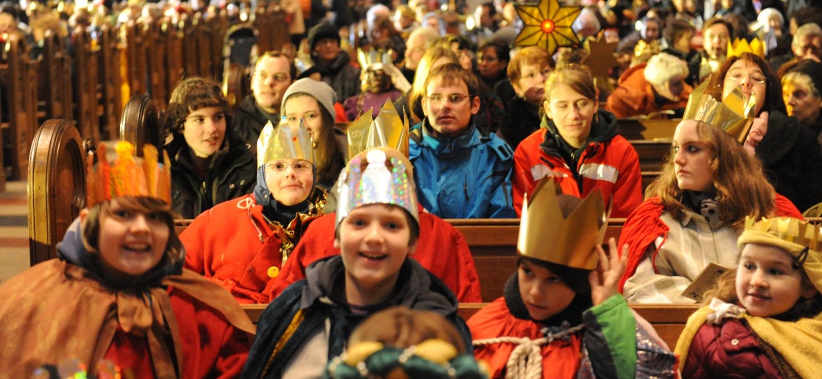 Aussendung der Sternsinger am 3.01.2011