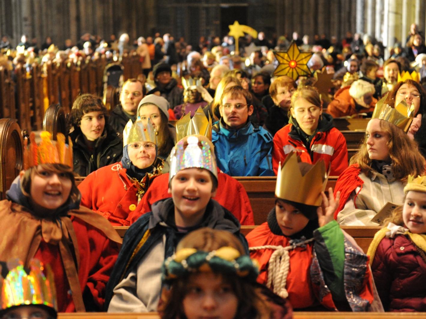 Aussendung der Sternsinger am 3.01.2011