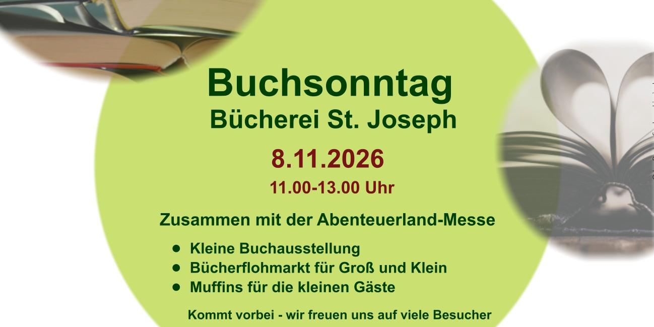 Buchsonntag 2026