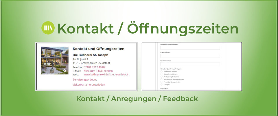 Kontakt & Öffnungszeiten